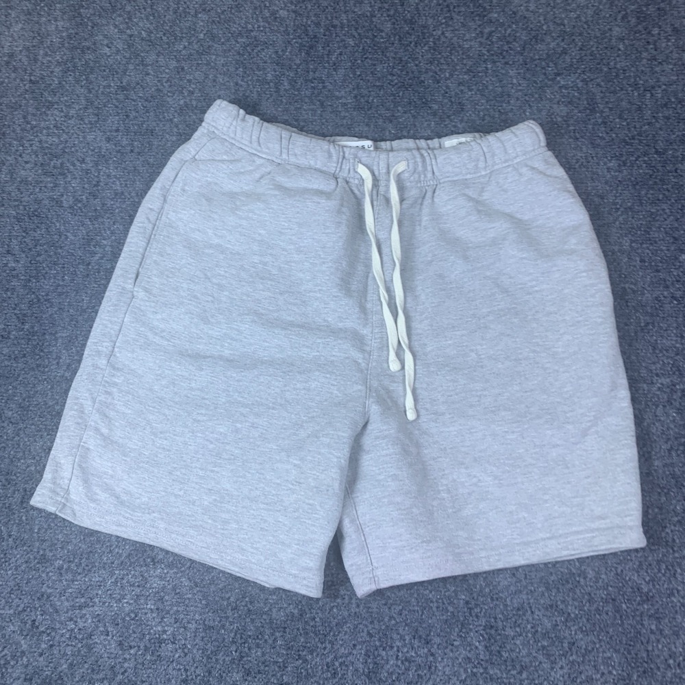 PacSun Sweat Shorts Mens M 28 Gray Good Terry Fleece Loose Fit 5.5 Inseam